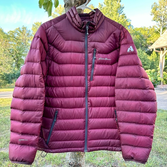 Eddie Bauer First Ascent Lightweight Down Winter Jacket Men’s Size Medium - Picture 6 of 6